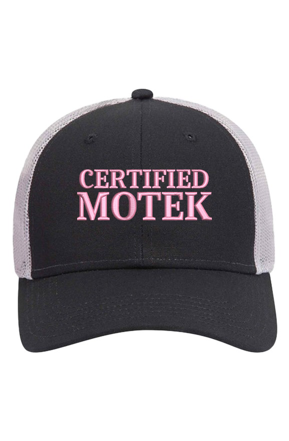 6 Panel Mesh Back Trucker Hat Back Split