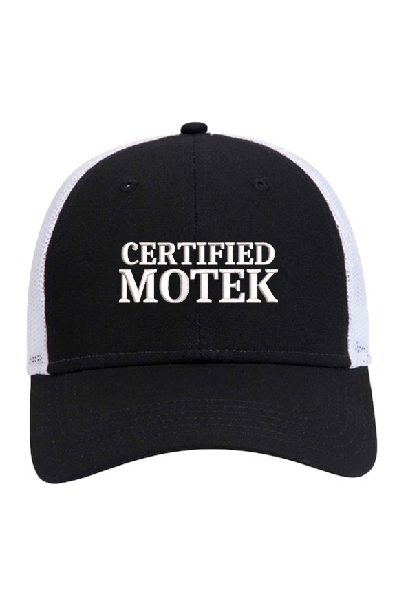 6 Panel Mesh Back Trucker Hat Back Split