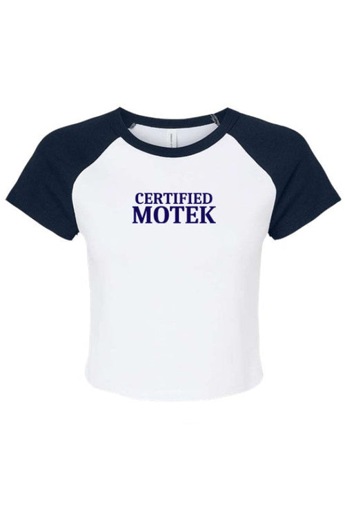 Micro Rib Raglan Baby Tee