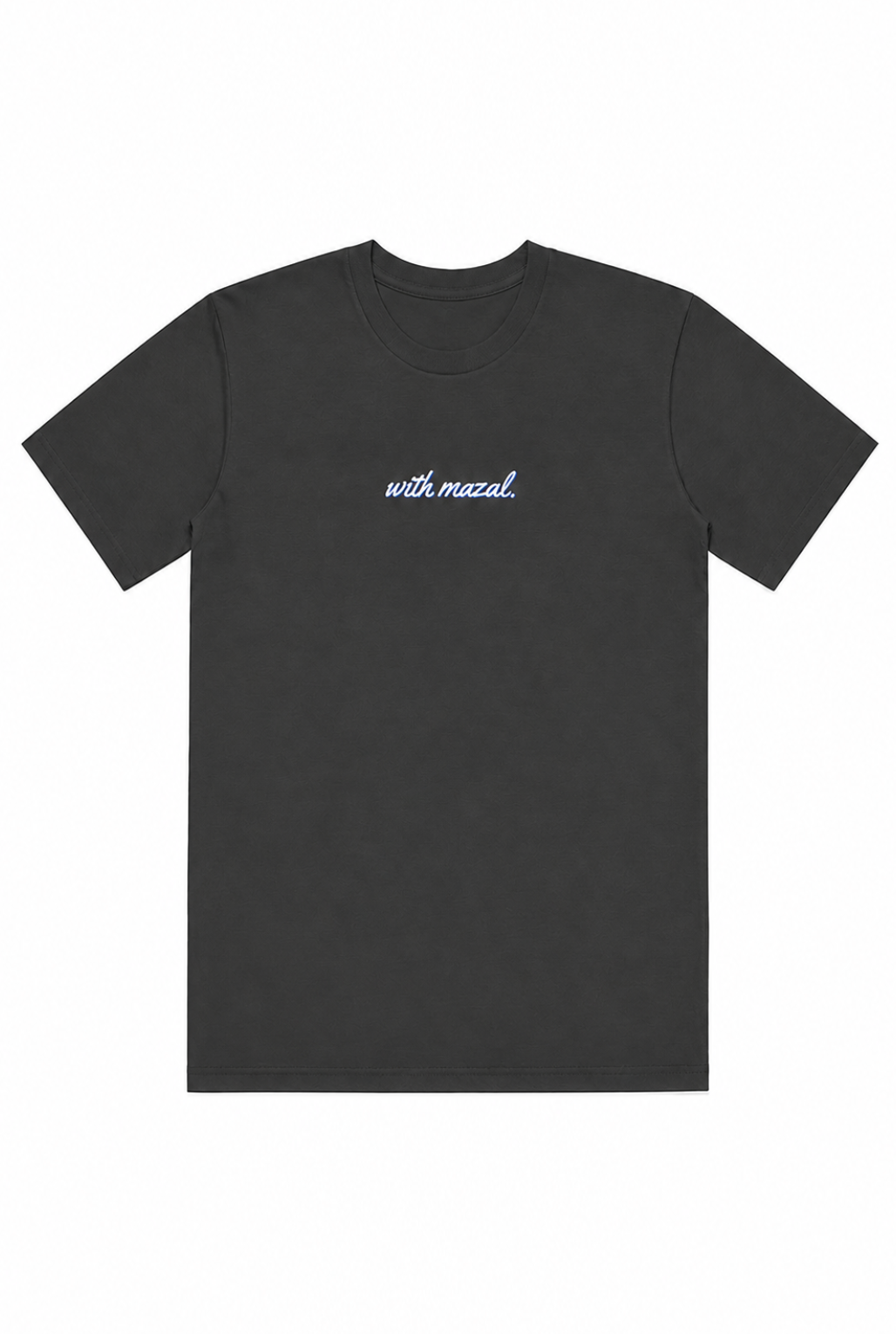 Mazal State of Mind Tee- Charcoal