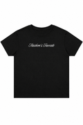 Hashem's Favorite Crop T-Shirt, Black