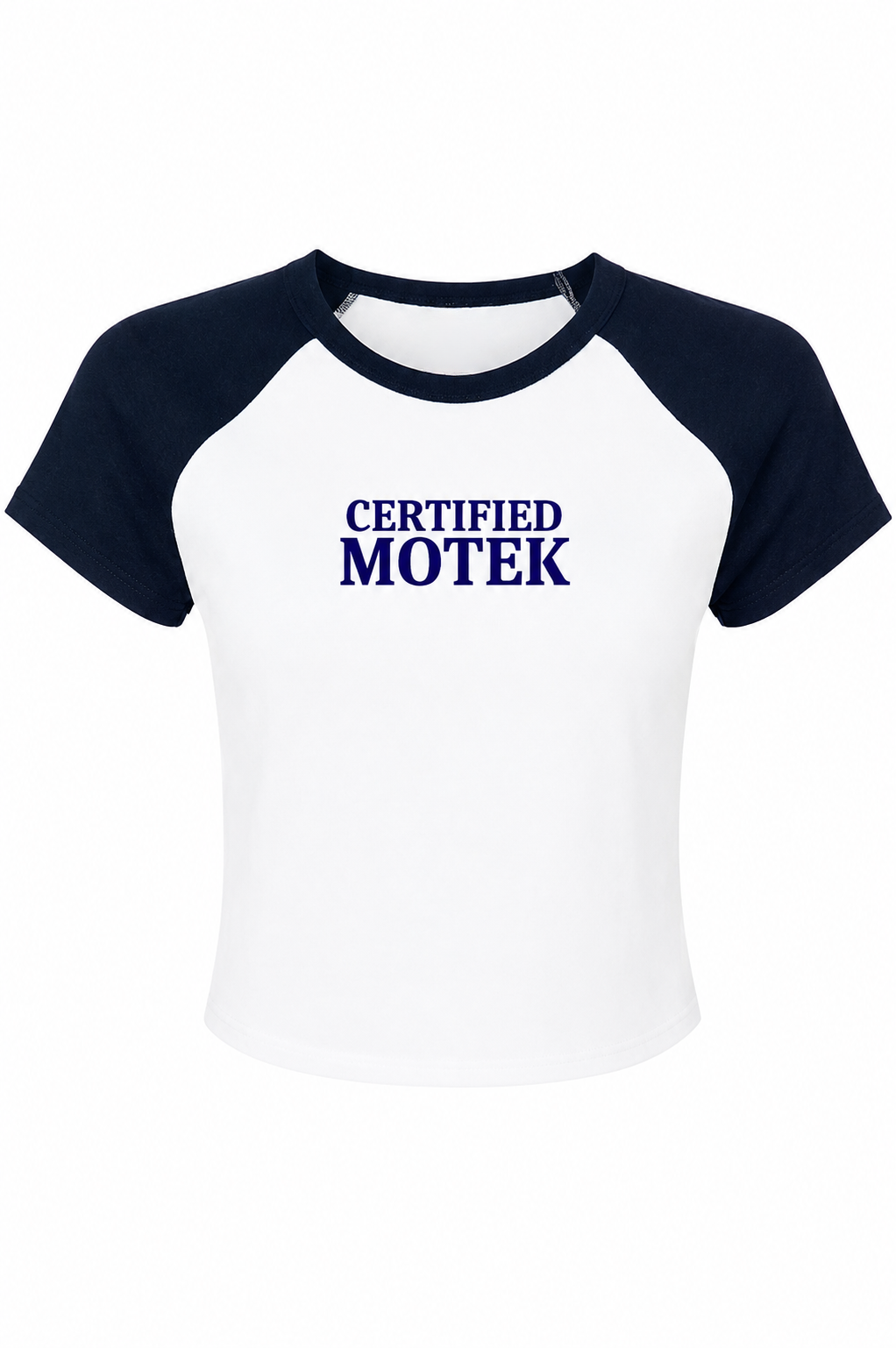 Certified Motek Baby Tee- White