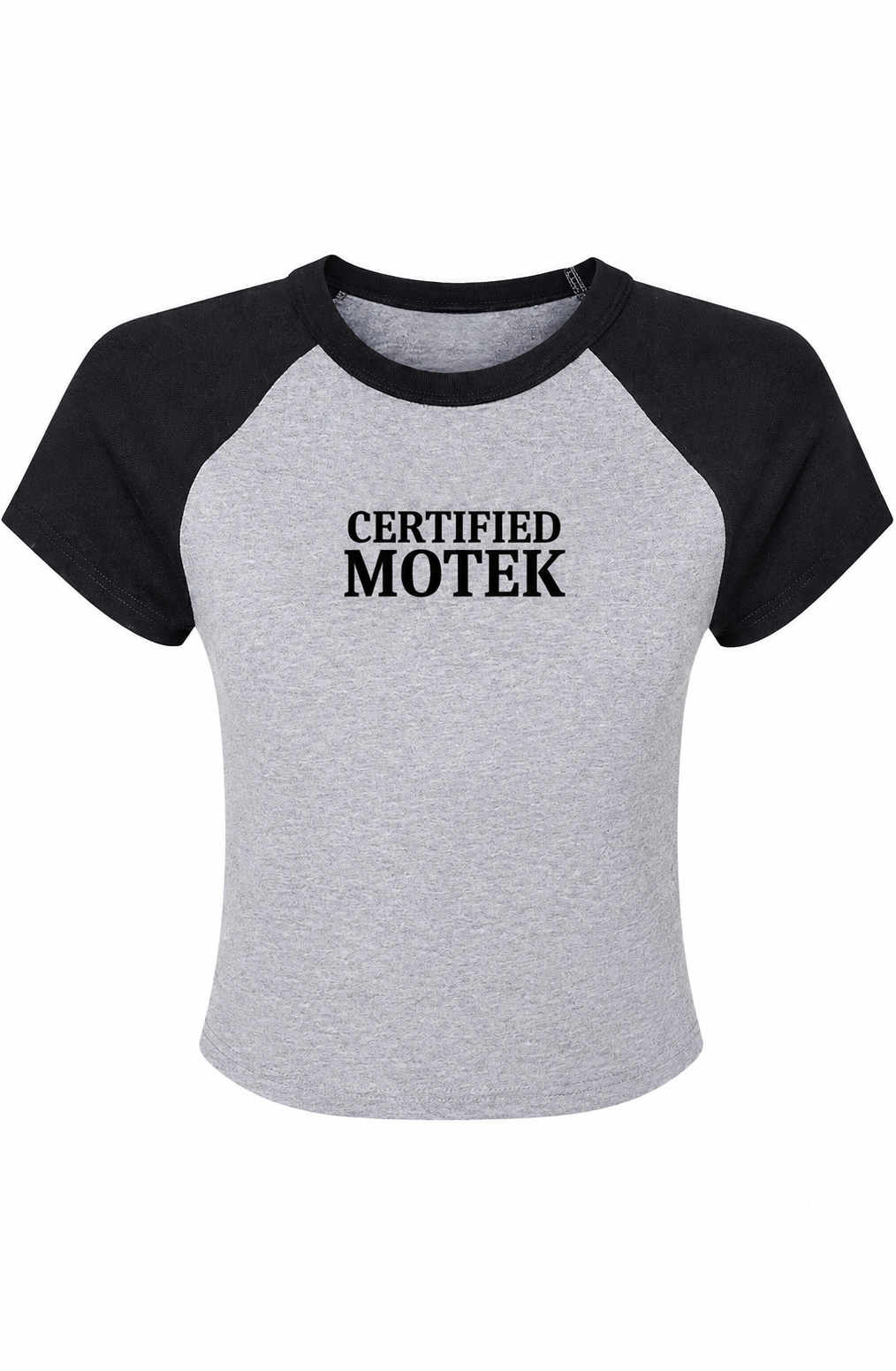 Certified Motek Baby Tee- Gray