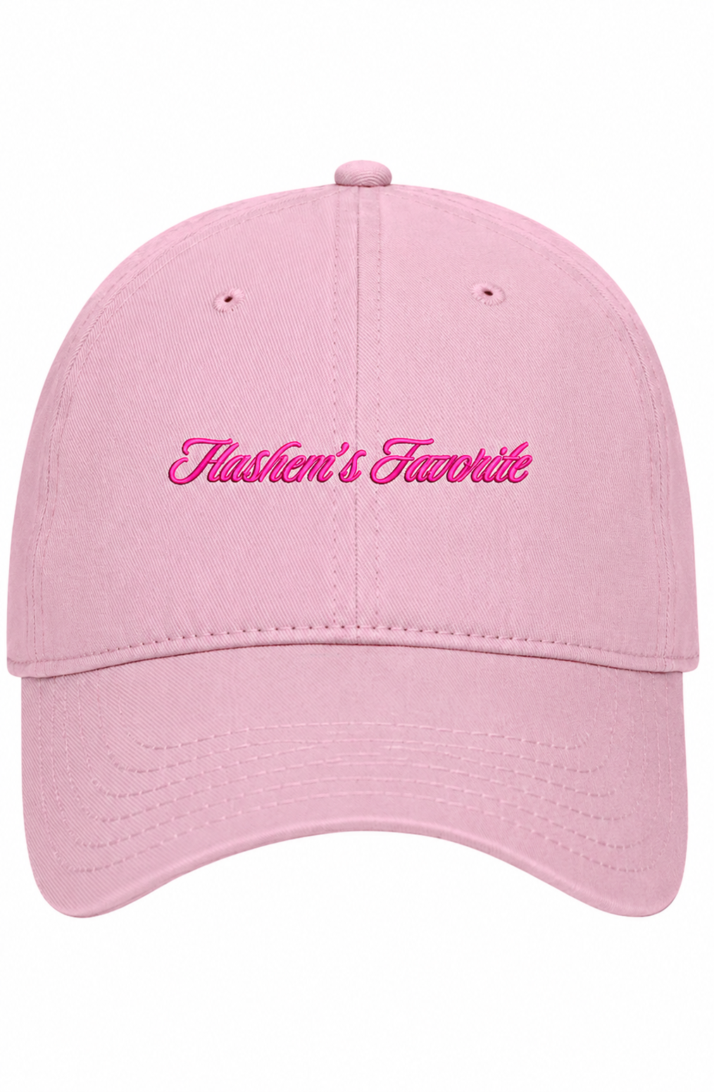 Hashem's Favorite Dad Hat- Pink